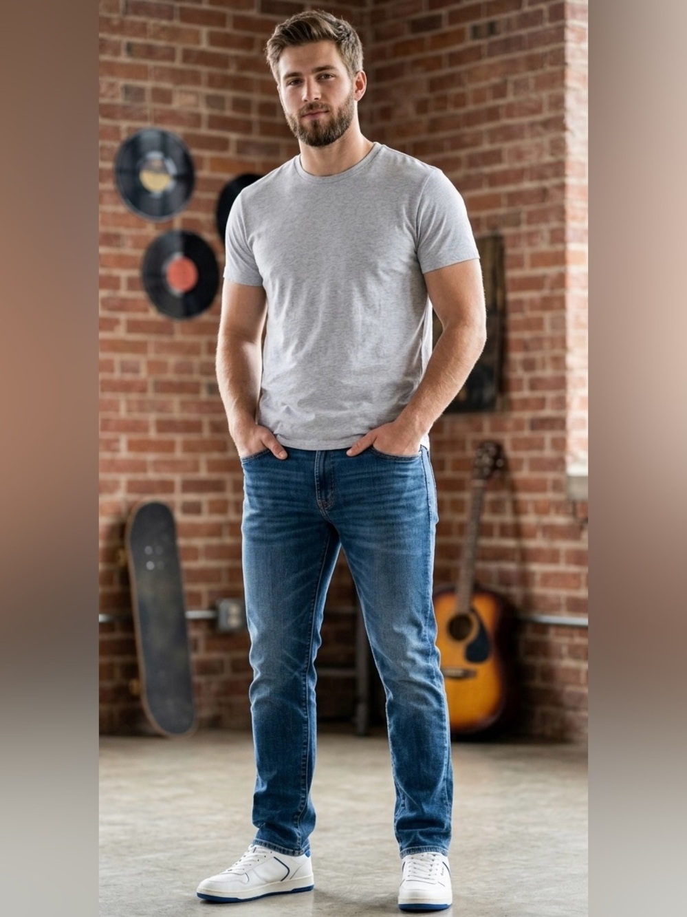 AMERICAN EAGLE MENS AIRFLEX 360 SKINNY JEANS